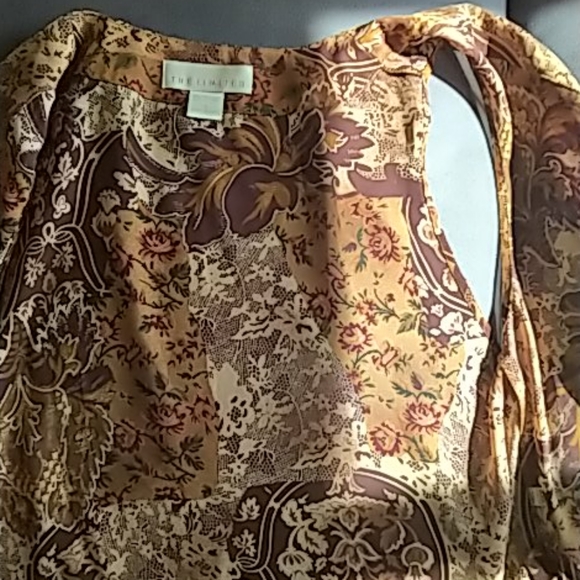 The Limited sheer flowing tunic S - Picture 7 of 7